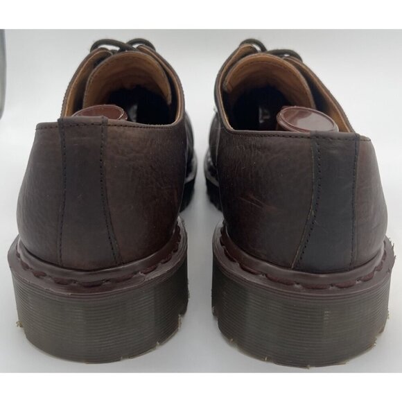 Dr Martens Vintage Y2K Oxford Ankle Brown Shoes Boots US 13 UK 12 England GZ1561 main image 4
